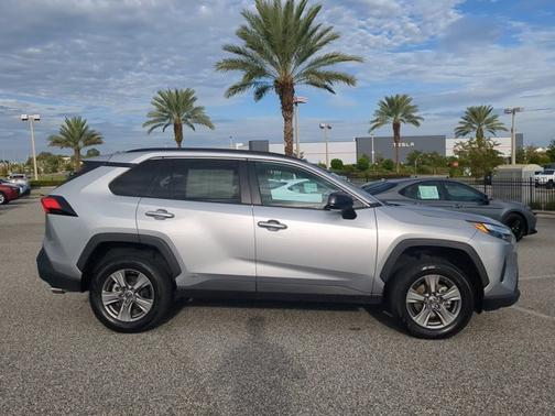 Silver Sky Metallic 2024 Toyota RAV4 Hybrid LE
