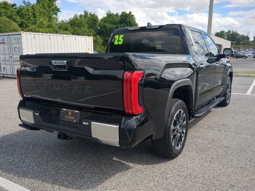 Midnight Black Metallic 2025 Toyota Tundra Limited