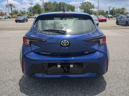 Blue 2026 Toyota Corolla Hatchback SE