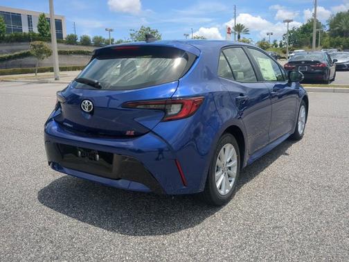 Blue 2026 Toyota Corolla Hatchback SE