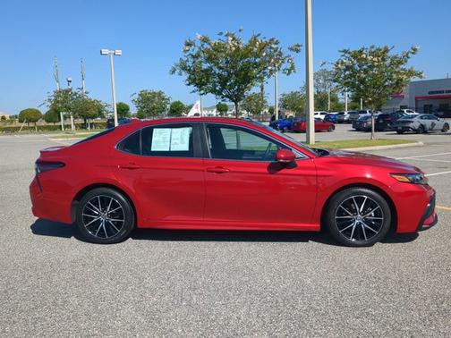 Red 2023 Toyota Camry SE