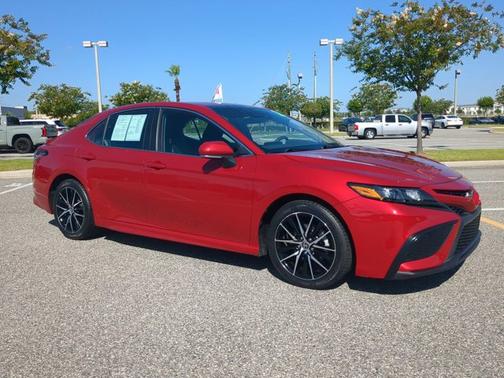 Red 2023 Toyota Camry SE