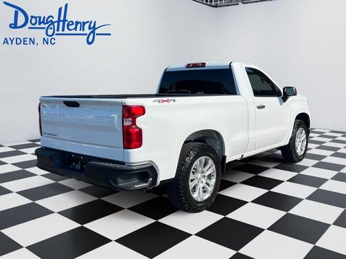 Summit White 2025 Chevrolet Silverado 1500 WT