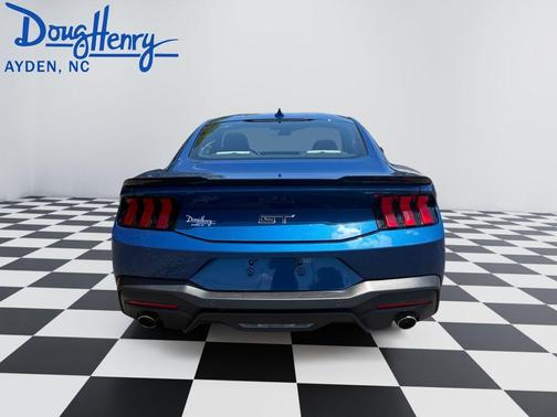 Blue Metallic 2024 Ford Mustang GT Premium