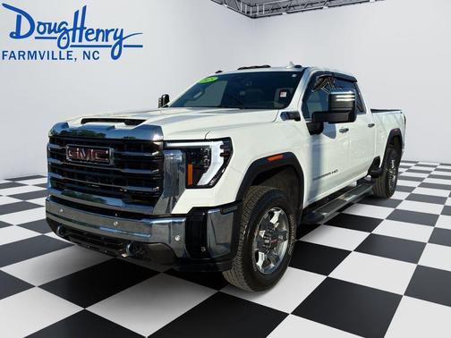 Summit White 2025 GMC Sierra 2500 SLT