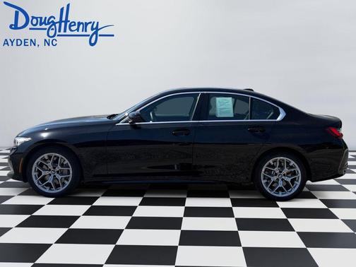 Jet Black 2025 BMW 330 i