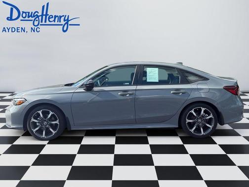 Gray 2025 Honda Civic Hybrid TOURING