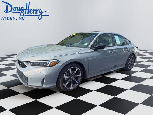 Gray 2025 Honda Civic Hybrid TOURING