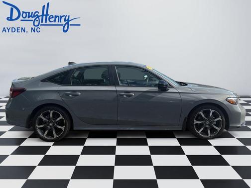 Gray 2025 Honda Civic Hybrid TOURING
