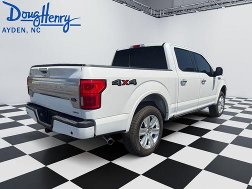 White Metallic 2020 Ford F-150 Platinum