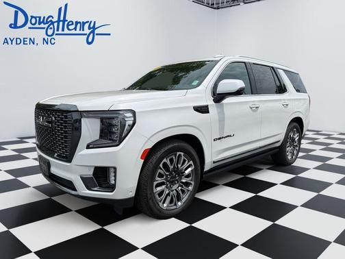 White Frost Tri-Coat 2023 GMC Yukon Denali Ultimate