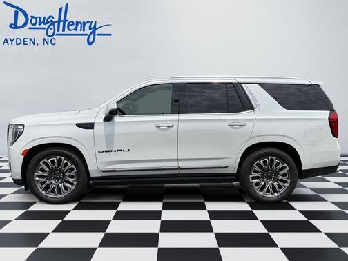 White Frost Tri-Coat 2023 GMC Yukon Denali Ultimate