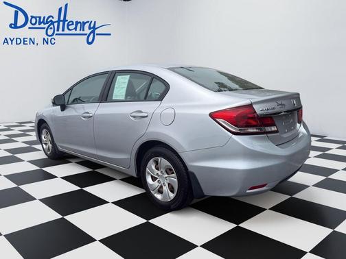 Silver 2015 Honda Civic LX