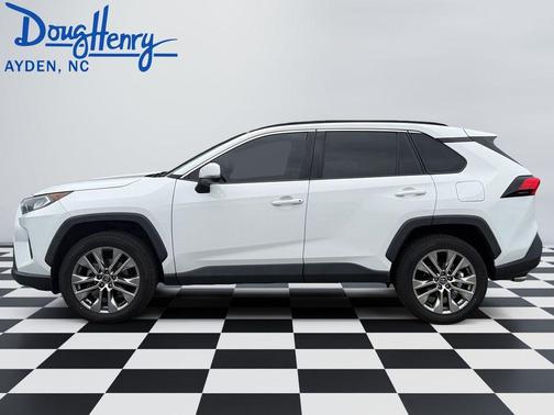 Super White 2020 Toyota RAV4 XLE Premium