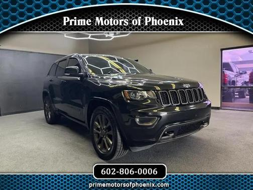 Brilliant Black Crystal Pearlcoat 2016 Jeep Grand Cherokee Limited