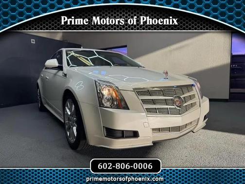 Pearl White 2011 Cadillac CTS Luxury
