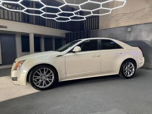 Pearl White 2011 Cadillac CTS Luxury