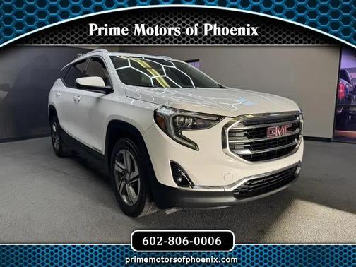 White 2020 GMC Terrain SLT