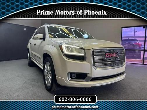Pearl White 2015 GMC Acadia Denali