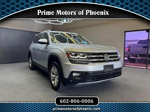 Reflex Silver Metallic 2018 Volkswagen Atlas 3.6L SE