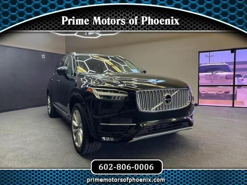 Onyx Black Metallic 2016 Volvo XC90 T6 Inscription