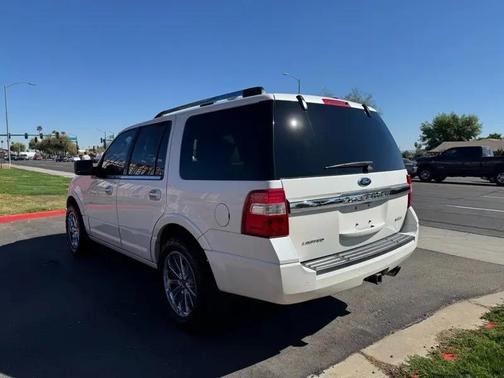 Pearl White 2015 Ford Expedition Limited