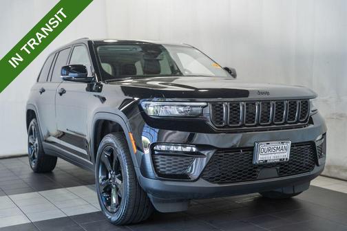 Diamond Black Crystal Pearlcoat 2023 Jeep Grand Cherokee Limited