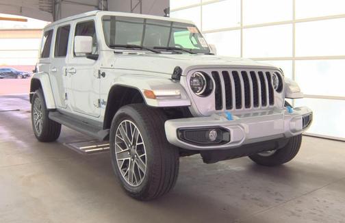 Silver Zynith Clearcoat 2023 Jeep Wrangler 4xe Sahara High Altitude