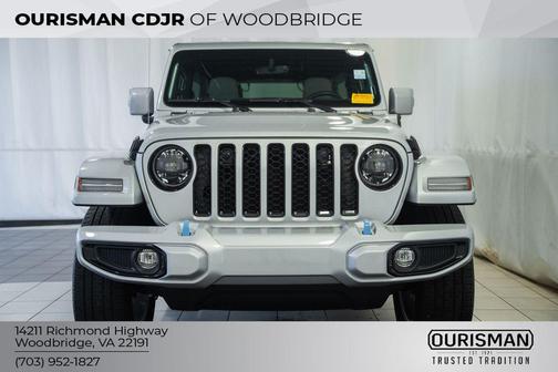 Silver Zynith Clearcoat 2023 Jeep Wrangler 4xe Sahara High Altitude
