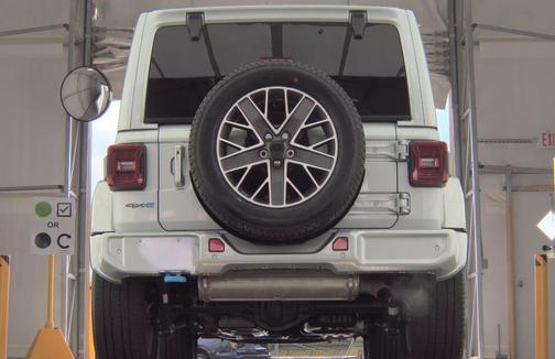 Silver Zynith Clearcoat 2023 Jeep Wrangler 4xe Sahara High Altitude