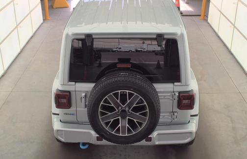 Silver Zynith Clearcoat 2023 Jeep Wrangler 4xe Sahara High Altitude