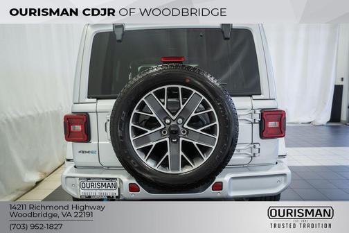 Silver Zynith Clearcoat 2023 Jeep Wrangler 4xe Sahara High Altitude