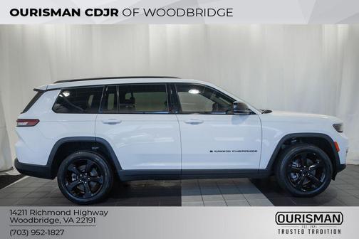 Bright White Clearcoat 2022 Jeep Grand Cherokee L Limited