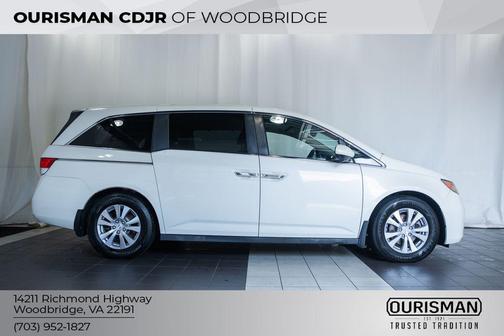 White Diamond Pearl 2014 Honda Odyssey EX-L