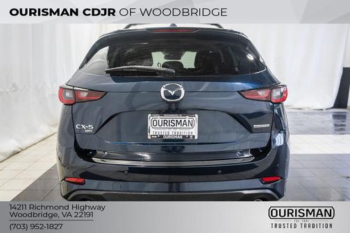Deep Crystal Blue Mica 2025 Mazda CX-5 2.5 S Premium Plus Package