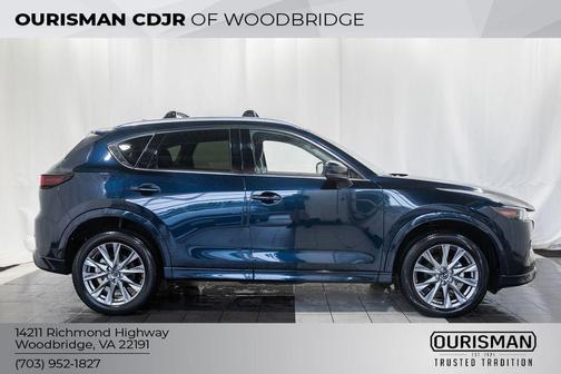 Deep Crystal Blue Mica 2025 Mazda CX-5 2.5 S Premium Plus Package