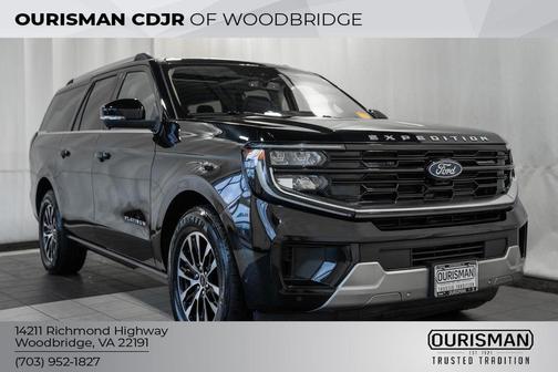 AGATE BLACK METALLIC 2025 Ford Expedition Max Platinum