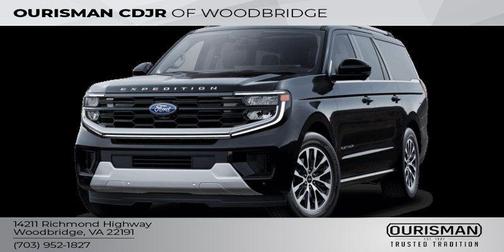 AGATE BLACK METALLIC 2025 Ford Expedition Max Platinum