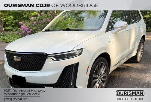 Crystal White Tricoat 2020 Cadillac XT6 Sport AWD