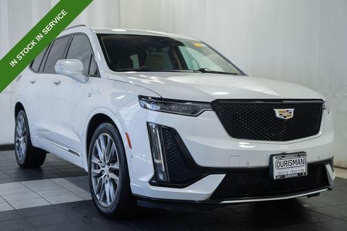 Crystal White Tricoat 2020 Cadillac XT6 Sport AWD