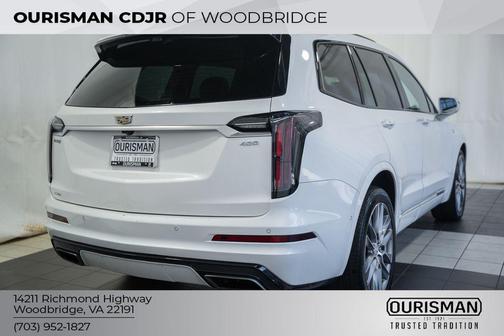 Crystal White Tricoat 2020 Cadillac XT6 Sport AWD