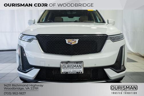Crystal White Tricoat 2020 Cadillac XT6 Sport AWD
