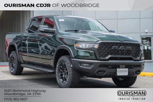 Serrano Green Metallic 2026 RAM 1500 Rebel