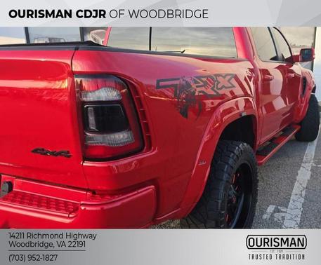 Flame Red Clearcoat 2021 RAM 1500 TRX