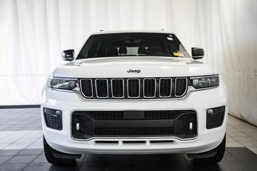 Bright White Clearcoat 2023 Jeep Grand Cherokee L Overland
