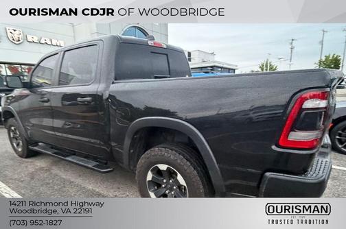 Diamond Black Crystal Pearlcoat 2022 RAM 1500 Rebel