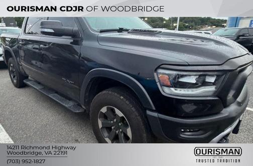 Diamond Black Crystal Pearlcoat 2022 RAM 1500 Rebel