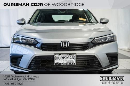 Lunar Silver Metallic 2023 Honda Civic EX