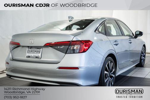 Lunar Silver Metallic 2023 Honda Civic EX