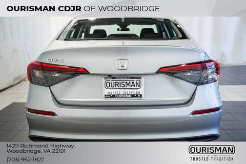 Lunar Silver Metallic 2023 Honda Civic EX